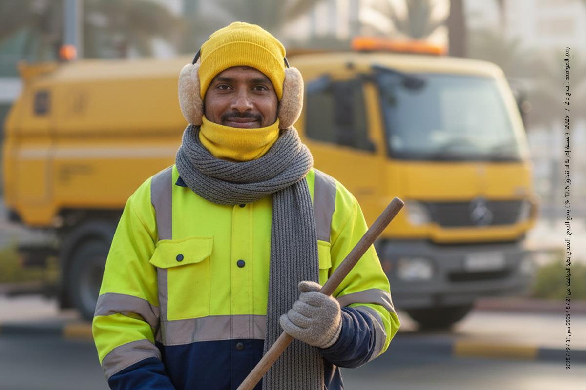 تراحم لتوزيع الملابس الشتوية